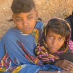 Foudouk girls at the Agadez compound.